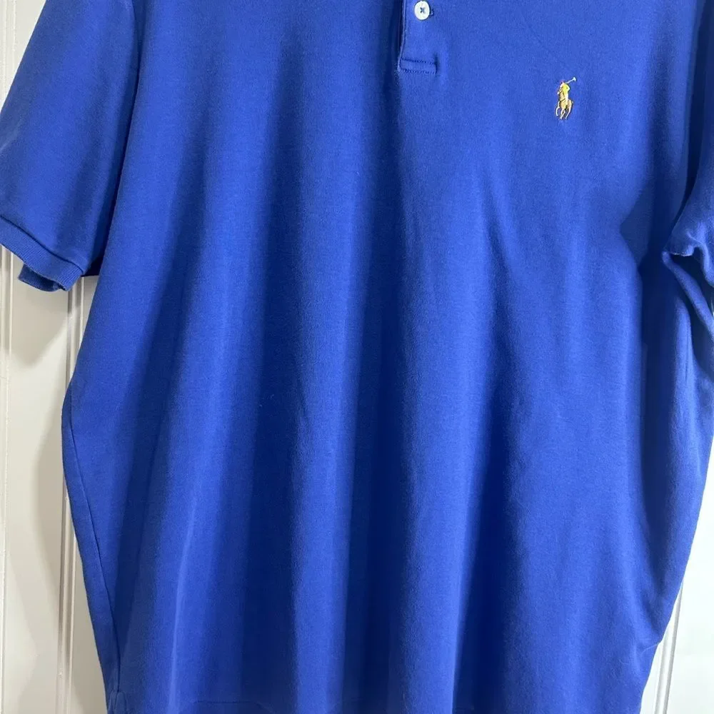Polo by Ralph Lauren Blue Polo Shirt Classic Style